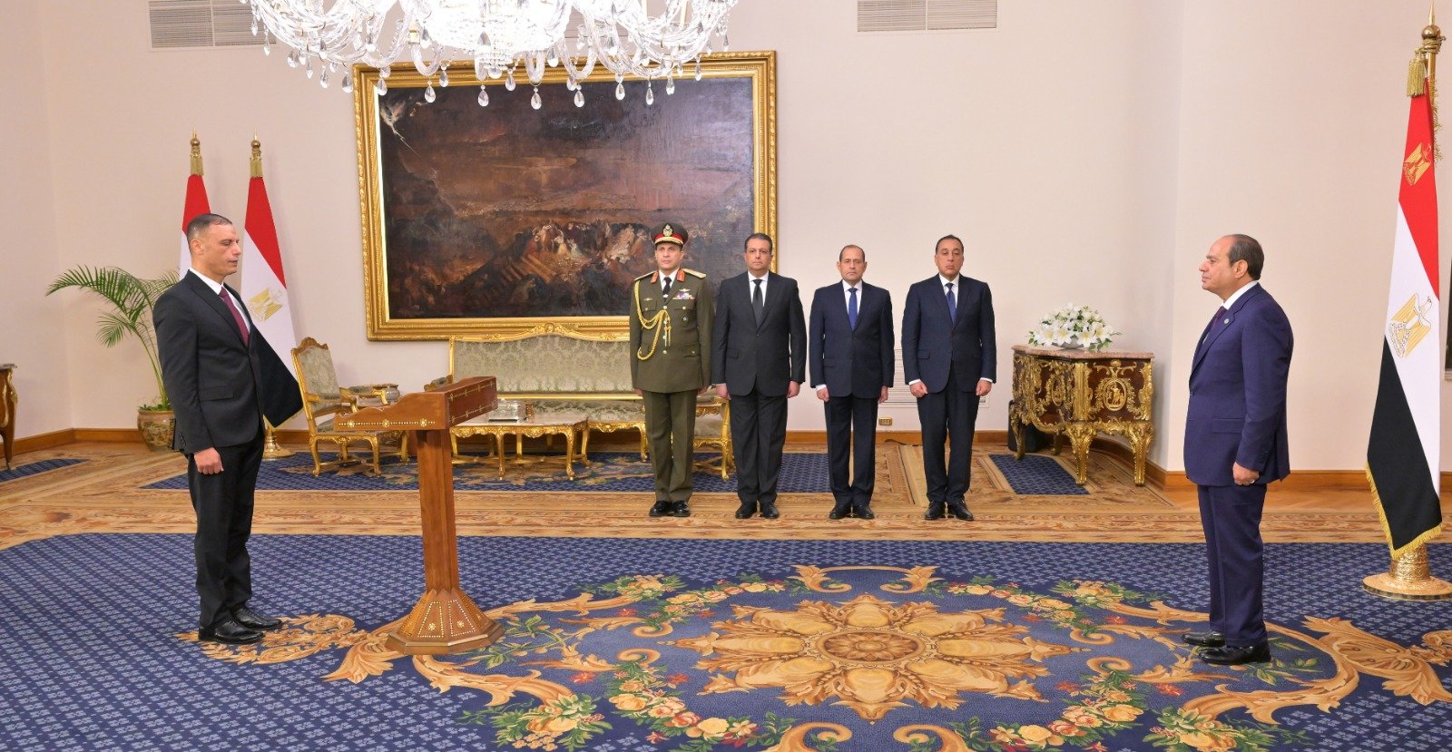 الرئيس السيسى يشهد أداء اليمين الدستورية للمحافظين الجدد ونوابهم (15)