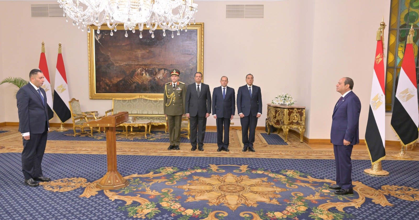 الرئيس السيسى يشهد أداء اليمين الدستورية للمحافظين الجدد ونوابهم (25)