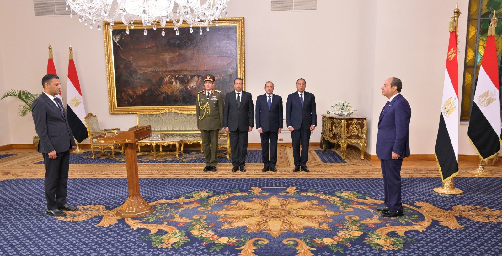 الرئيس السيسى يشهد أداء اليمين الدستورية للمحافظين الجدد ونوابهم (2)