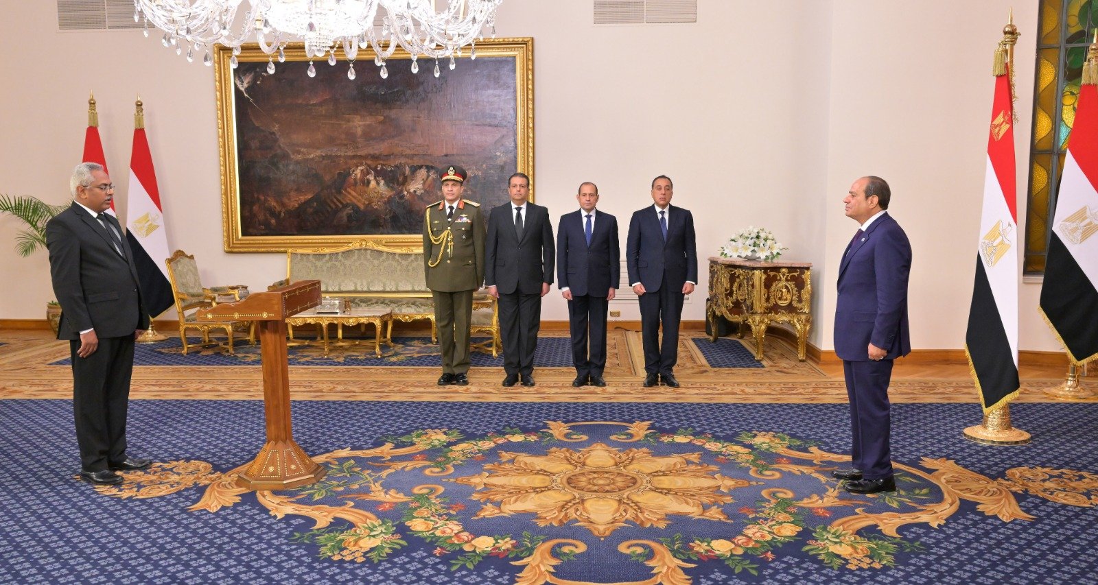 الرئيس السيسى يشهد أداء اليمين الدستورية للمحافظين الجدد ونوابهم (24)