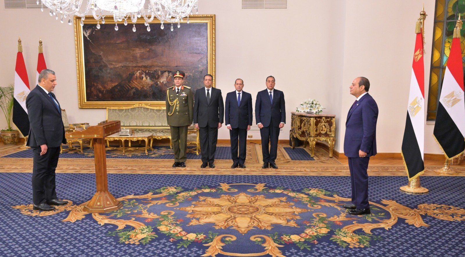 الرئيس السيسى يشهد أداء اليمين الدستورية للمحافظين الجدد ونوابهم (3)