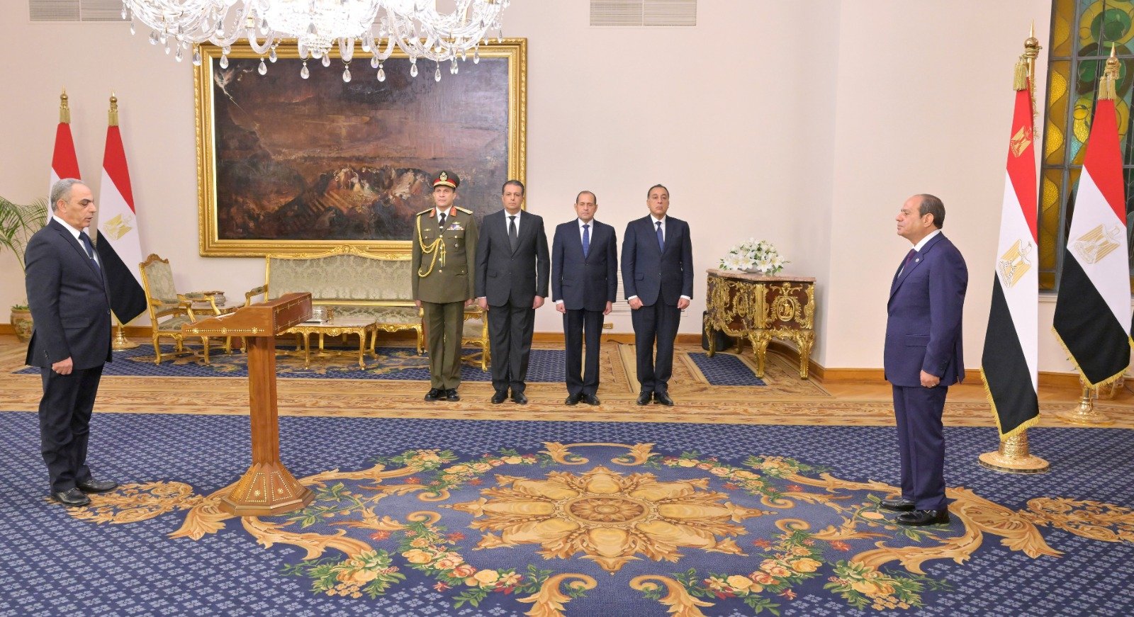 الرئيس السيسى يشهد أداء اليمين الدستورية للمحافظين الجدد ونوابهم (13)