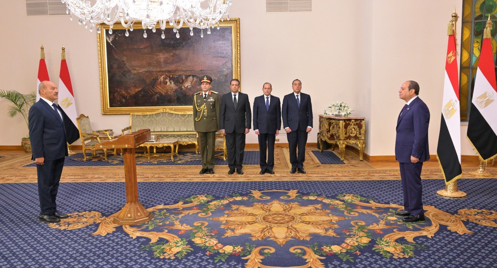 الرئيس السيسى يشهد أداء اليمين الدستورية للمحافظين الجدد ونوابهم (5)