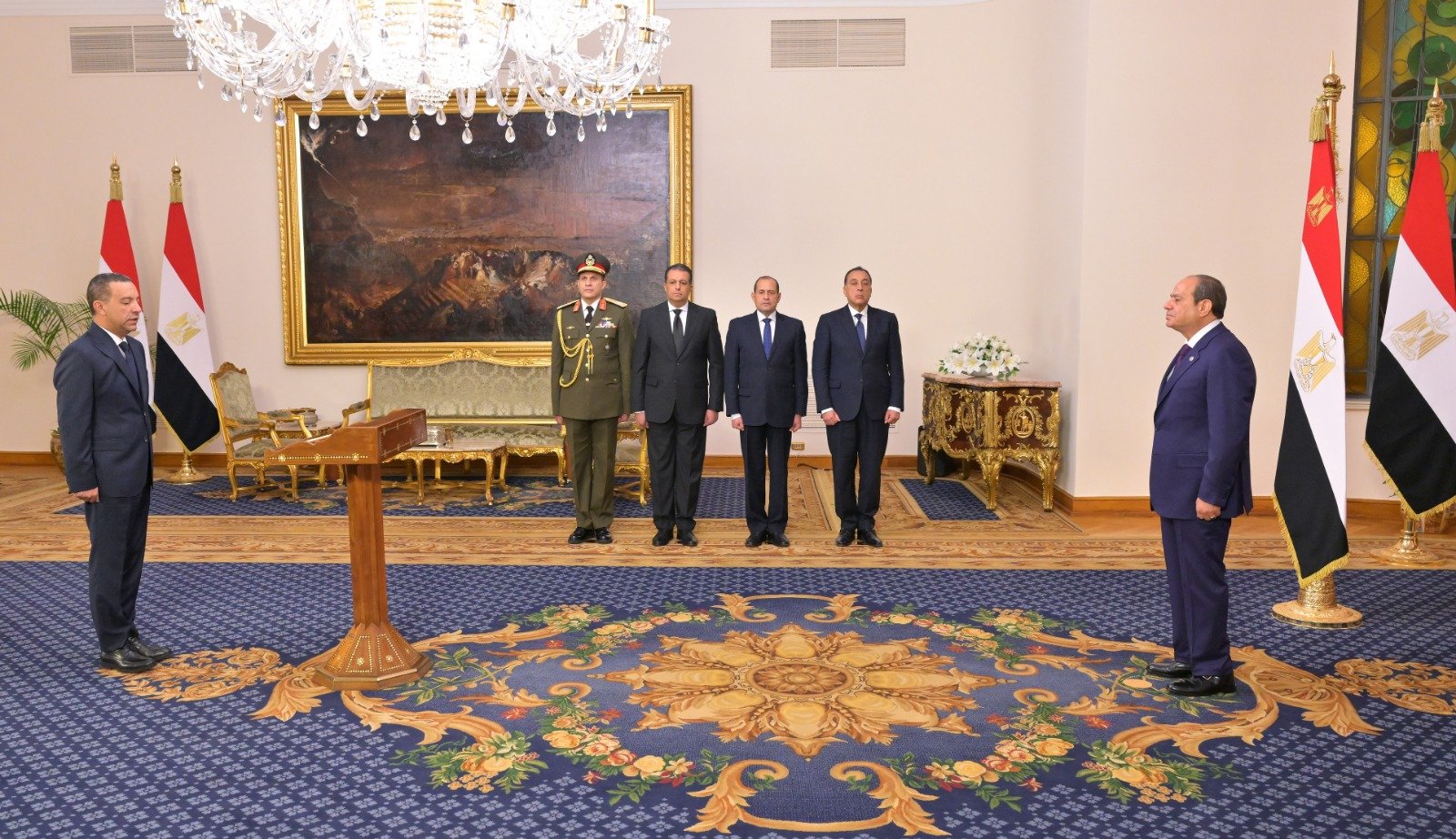 الرئيس السيسى يشهد أداء اليمين الدستورية للمحافظين الجدد ونوابهم (20)