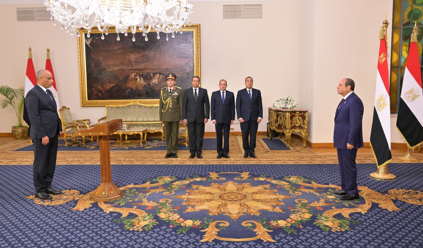 الرئيس السيسى يشهد أداء اليمين الدستورية للمحافظين الجدد ونوابهم (23)