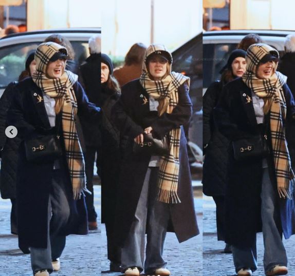 اديل تصل ايطاليا لتصوير فيلمها