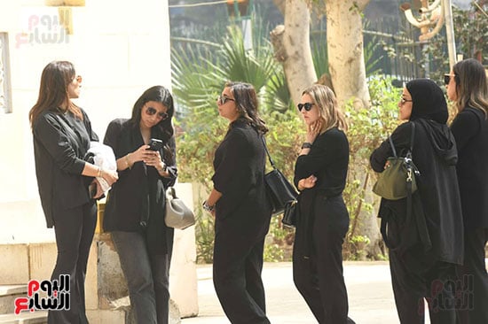 جنازة والدة ريم مصطفى