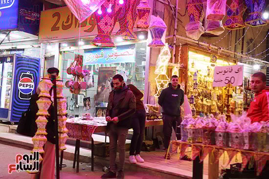 بهجة أهالي العريش بشهر رمضان