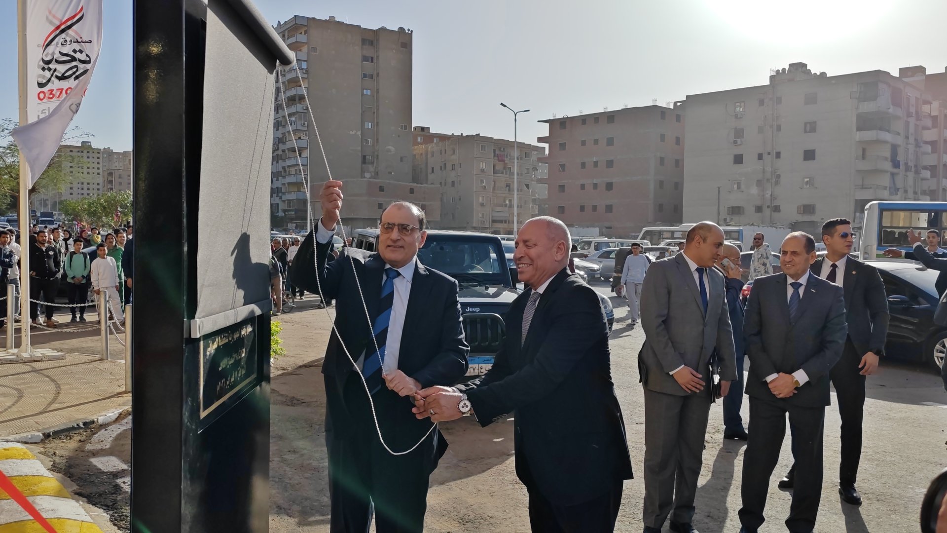 افتتاح سوق الأمل الحضارى