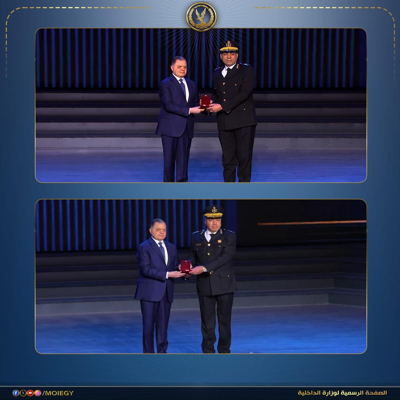 وزير الداخلية يقلد أبطال الشرطة وأسر الشهداء أوسمة الشرف (5)