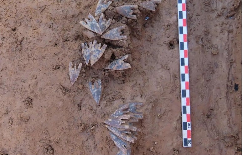 رؤوس سهام من الصوان