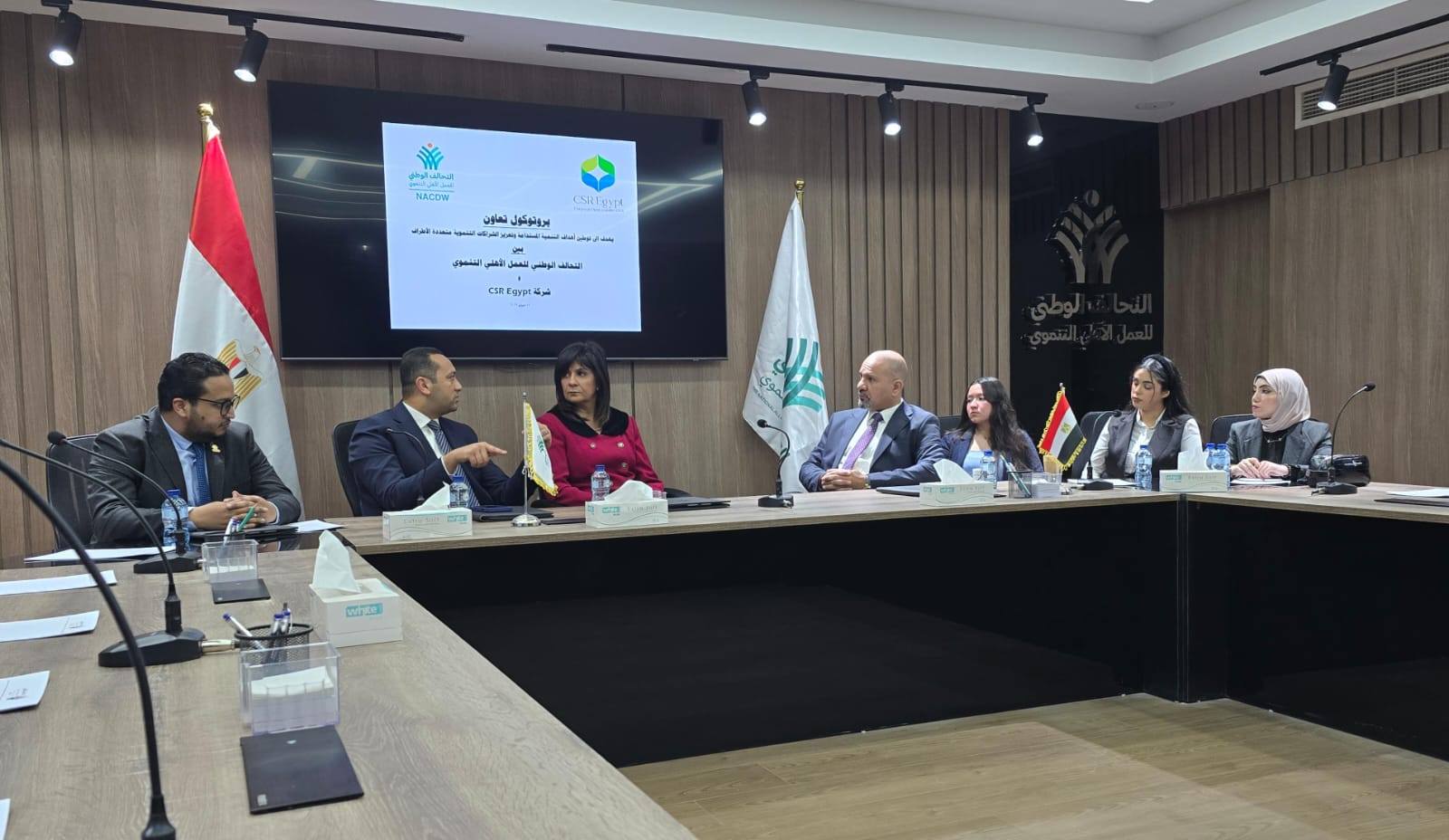 التحالف الوطنى يوقع بروتوكول تعاون (2)