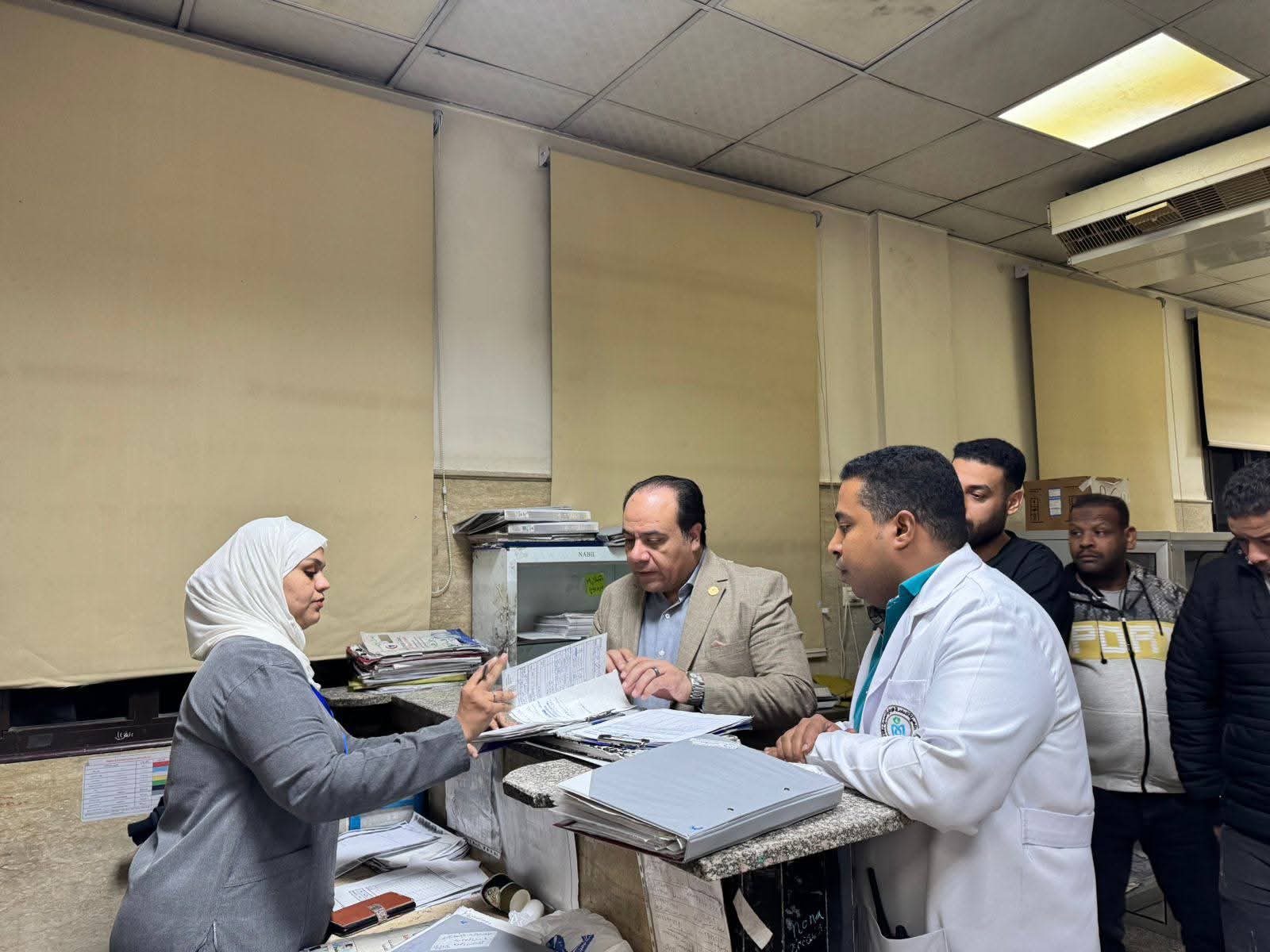 انتظام تقديم الخدمات الطبية للمرضى