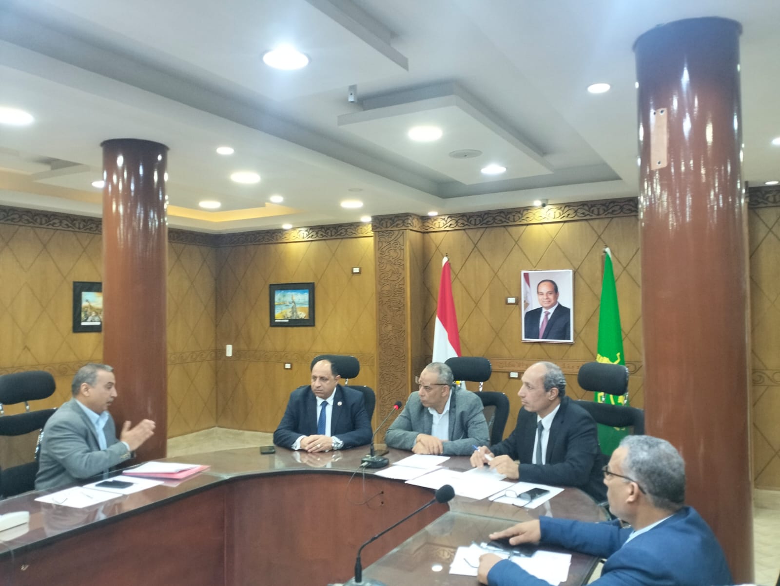 جانب من اجتماع تعليم القليوبية جانب من اجتماع تعليم القليوبية