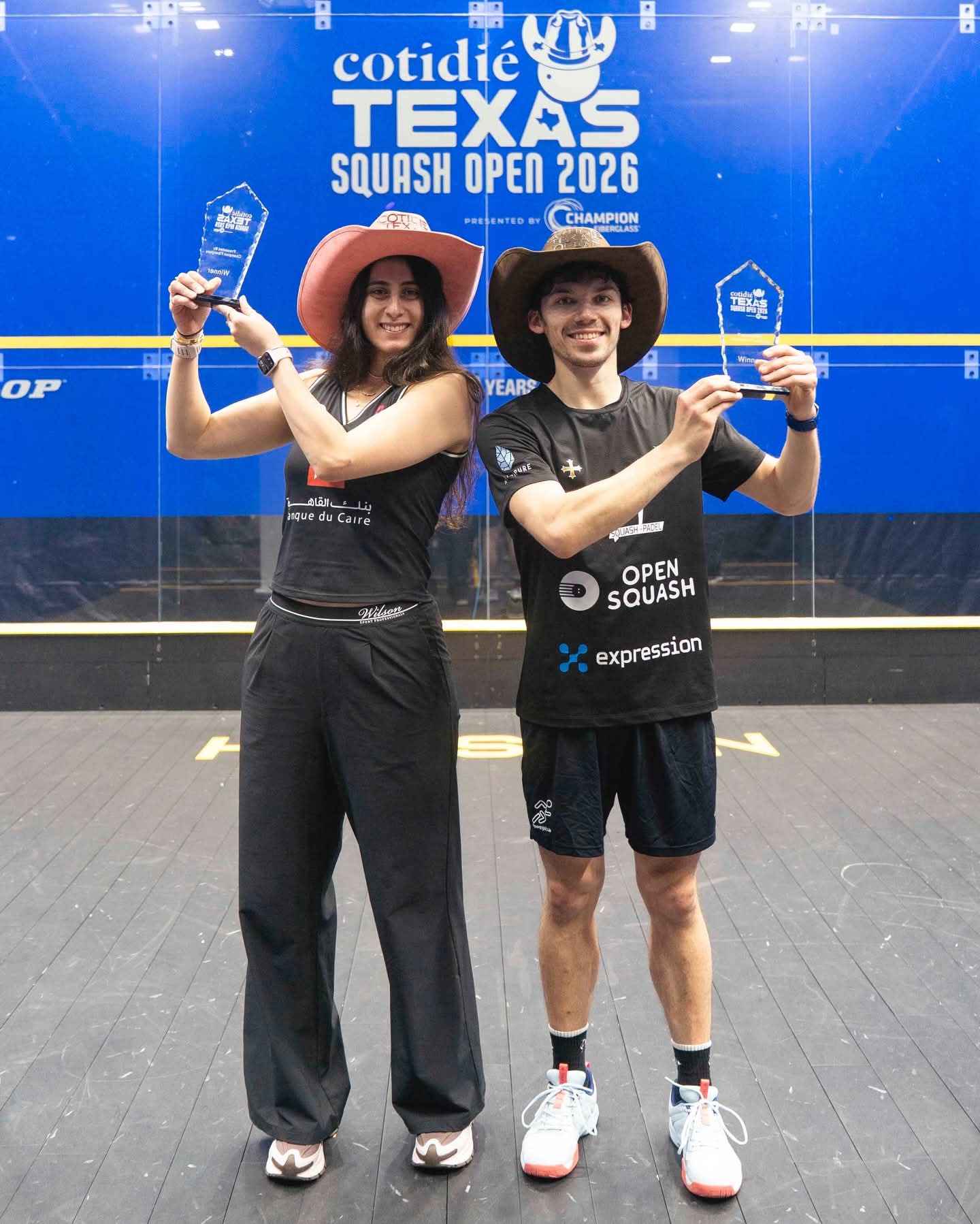 فيكتور كروين ونور الشربيني