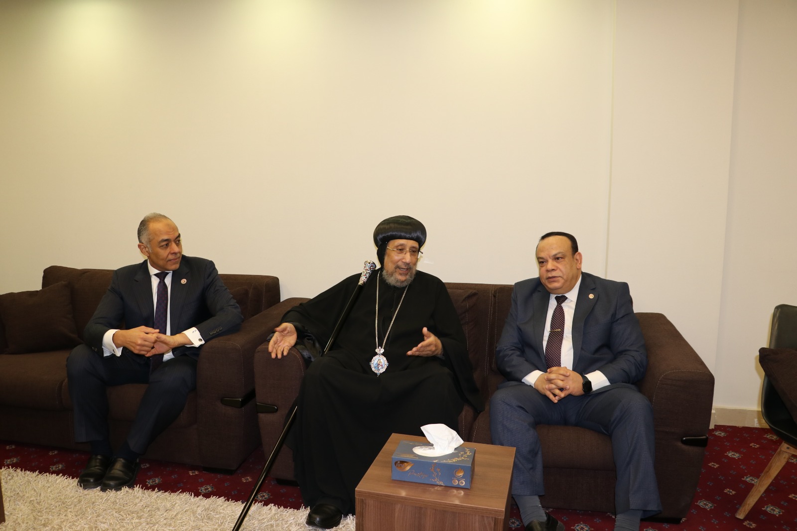 جانب من مراسم توقيع برتوكول التعاون