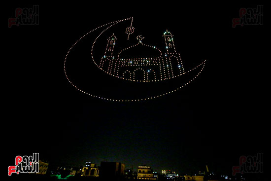 لوحة فنية فى السماء