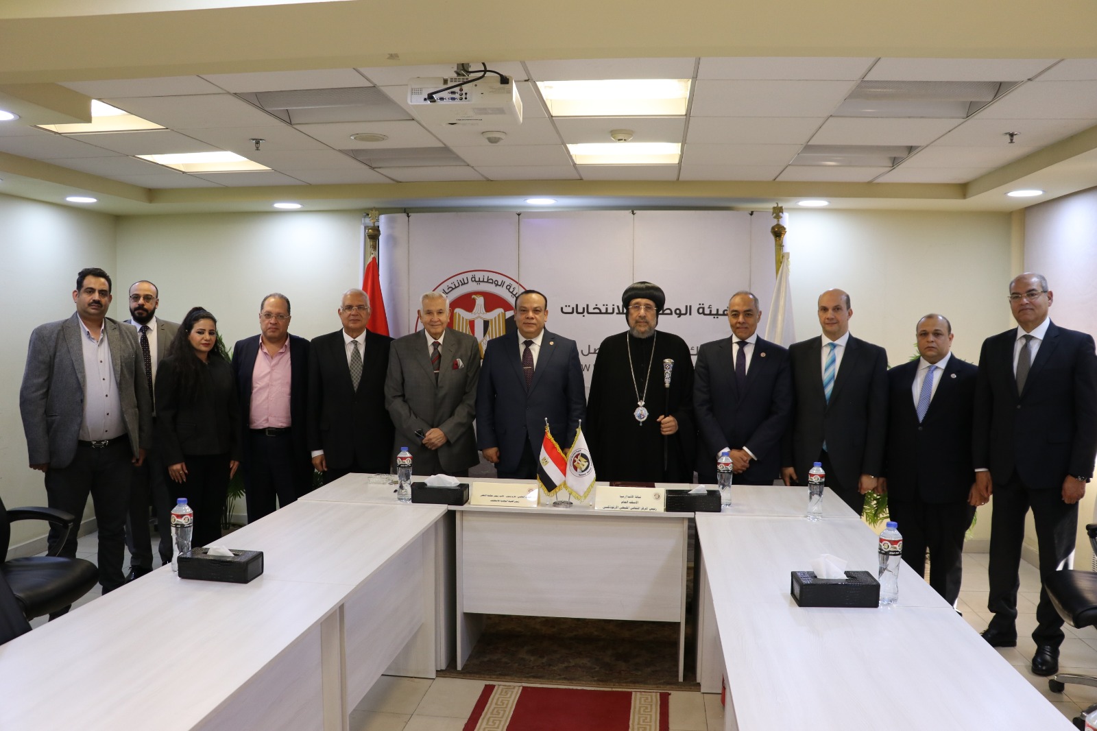 بروتوكول بين الهيئة الوطنية للانتخابات والمركز الثقافي القبطي الأرثوذكسي 3