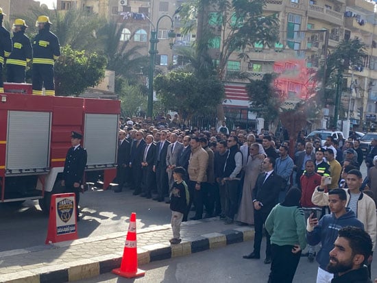 تشييع جثمان اللواء مصطفى خليل