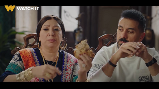 مشهد من مسلسل علي كلاي