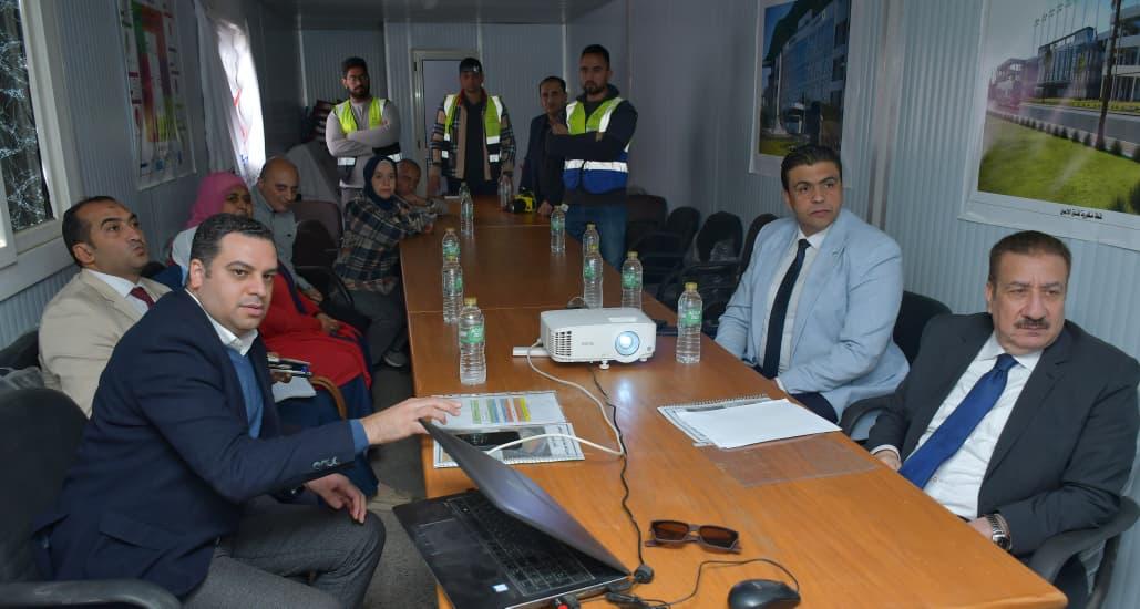 متابعة الموقف التنفيذي للاستاد متابعة الموقف التنفيذي للاستاد