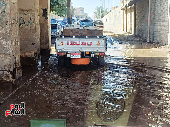 تراكم-المياه-فى-النفق