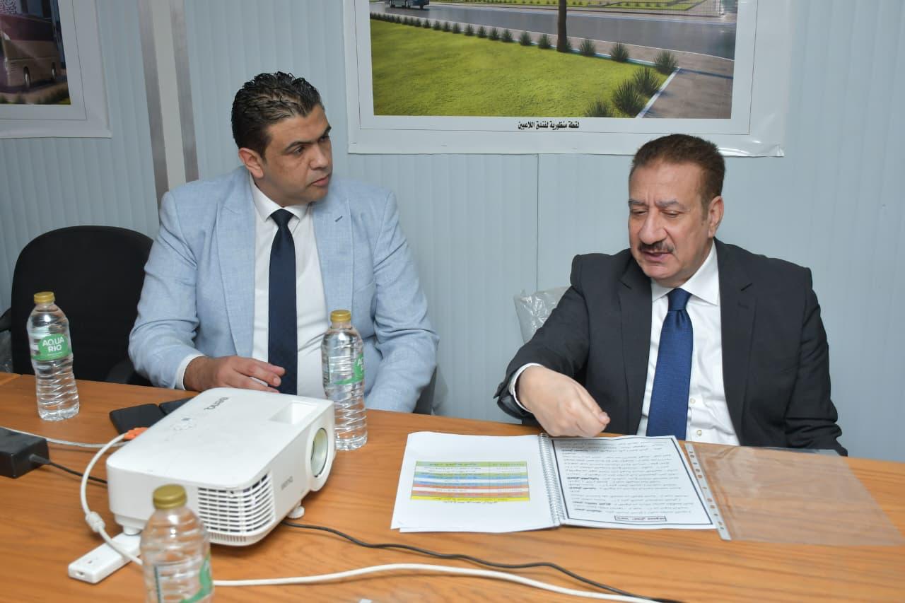 المحافظ ومدير الشباب والرياضة