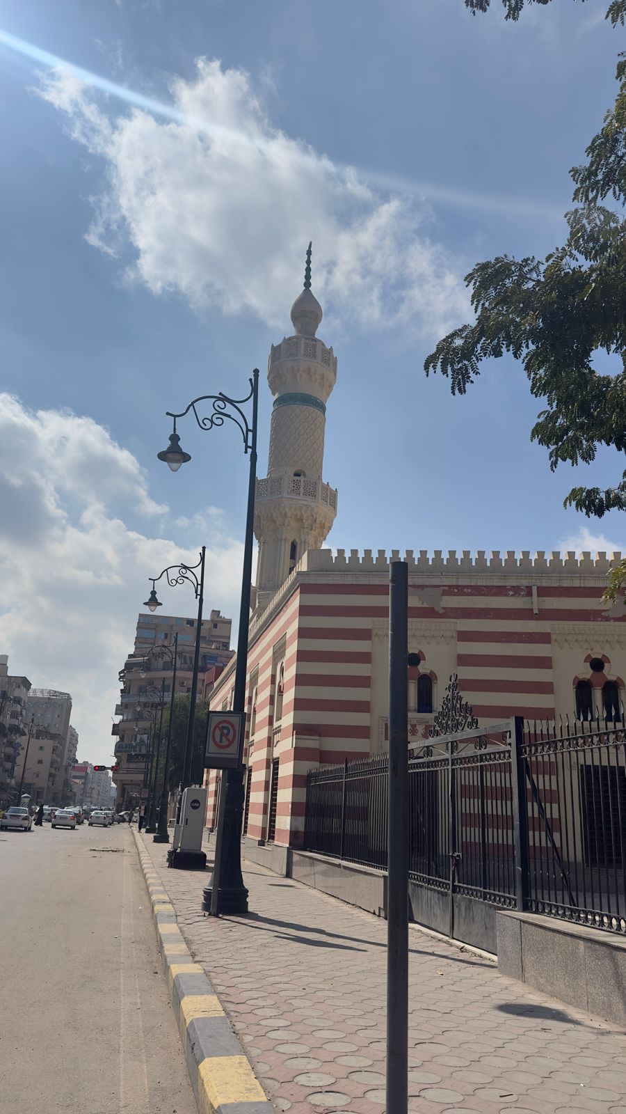 المسجد من شارع محمد علي (1)