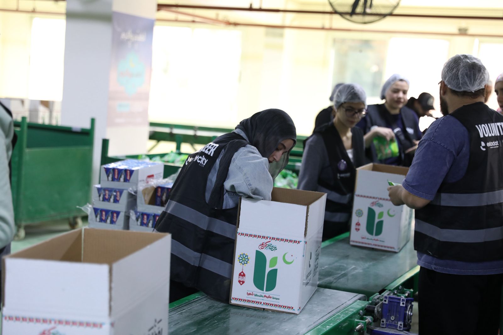 نتائج بروتوكول تعاون بين استادات وبنك الطعام