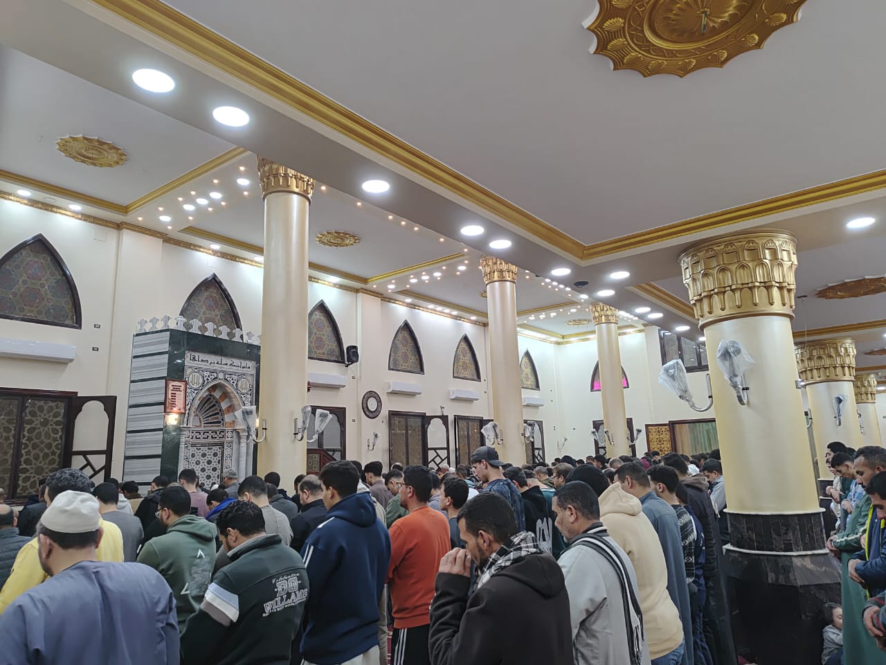 صلاة التراويح بمساجد القليوبية صلاة التراويح بمساجد القليوبية