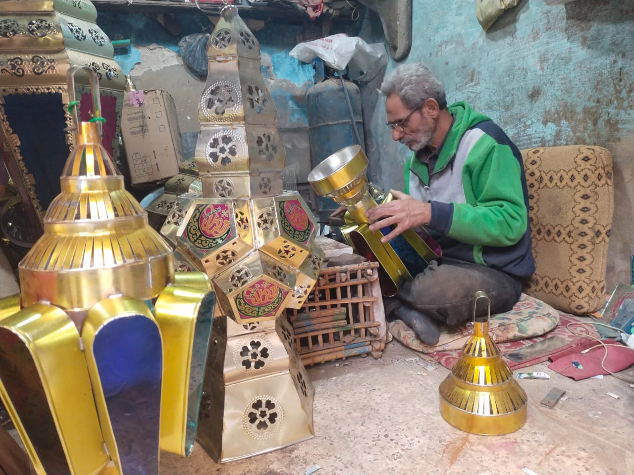 خلال عملية التصنيع