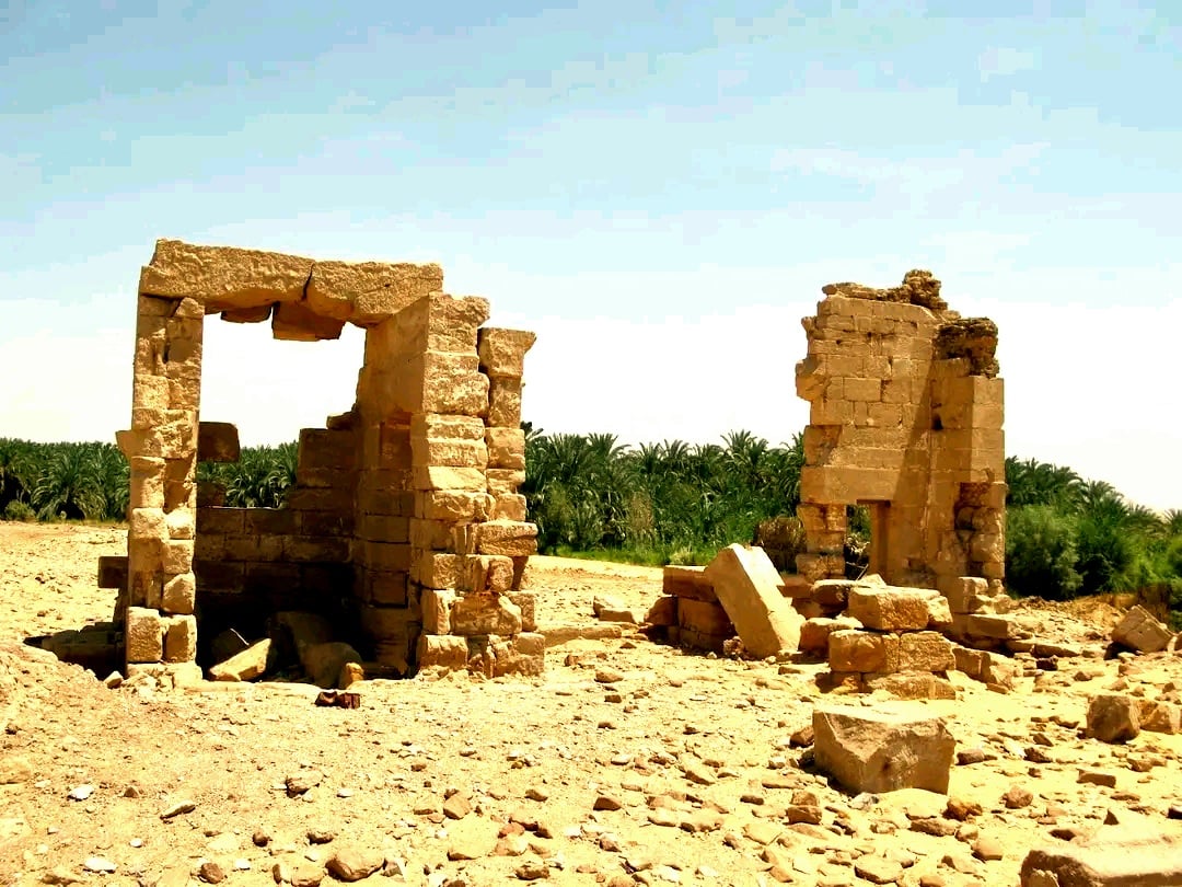 الغرفة المتبقية من المعبد