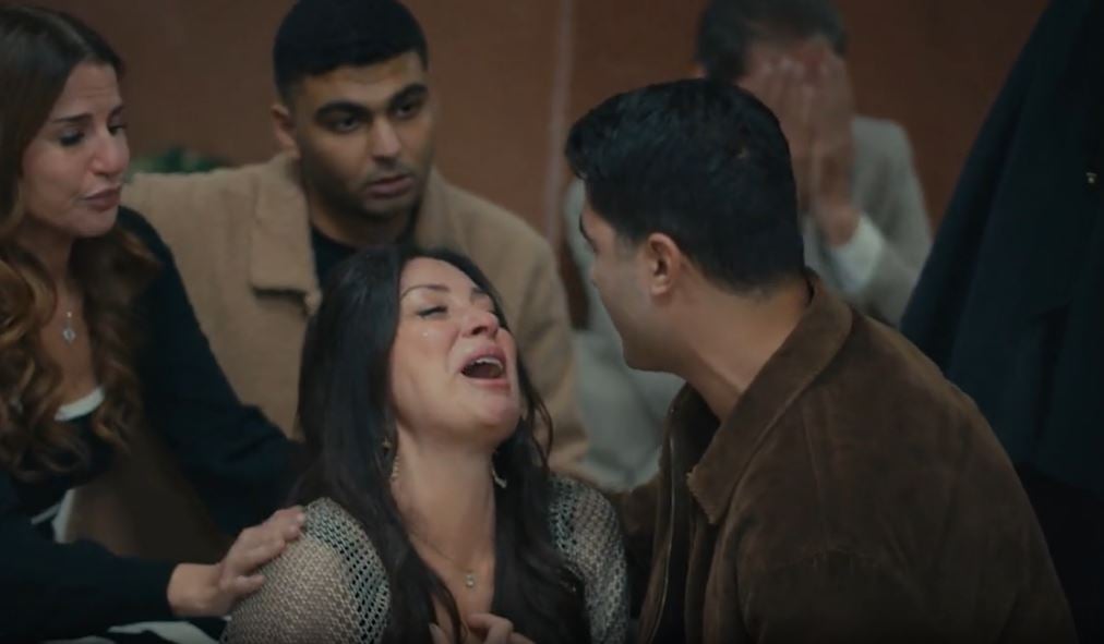 صدمة نرمين الفقي بعد وفاة ابنها فى مسلسل اولاد الراعي