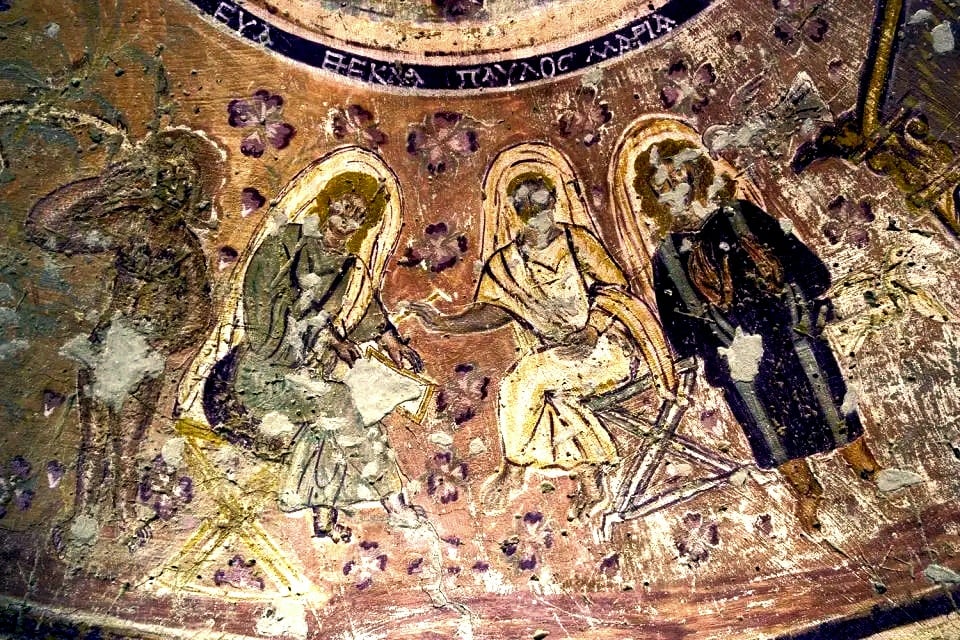 جانب من رسومات مقابر البجوات