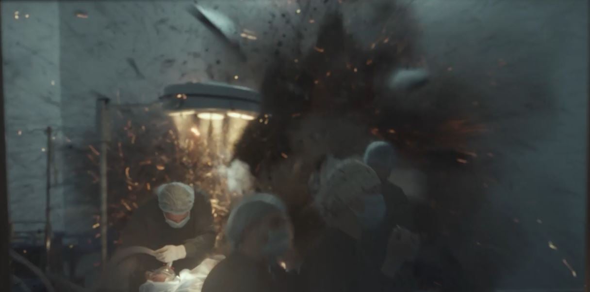 قصف غرف العمليات في غزة