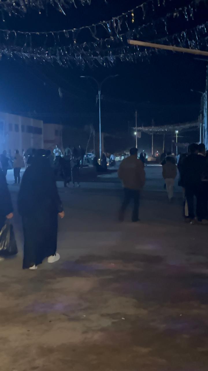 المطرية تتشح بالسواد