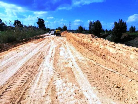 مشروعات جديدة للطرق بمحافظة البحيرة