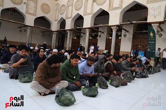 حفل الإفطار فى الجامع الأزهر حفل الإفطار فى الجامع الأزهر