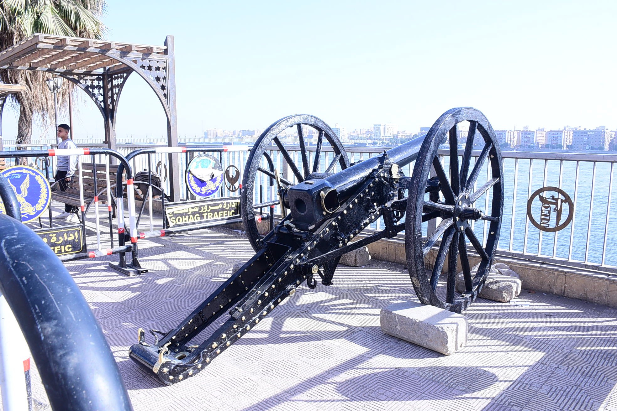 مدفع رمضان يصل كورنيش سوهاج