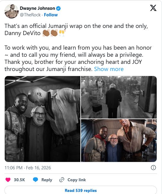 حساب داوين جونسون علي x