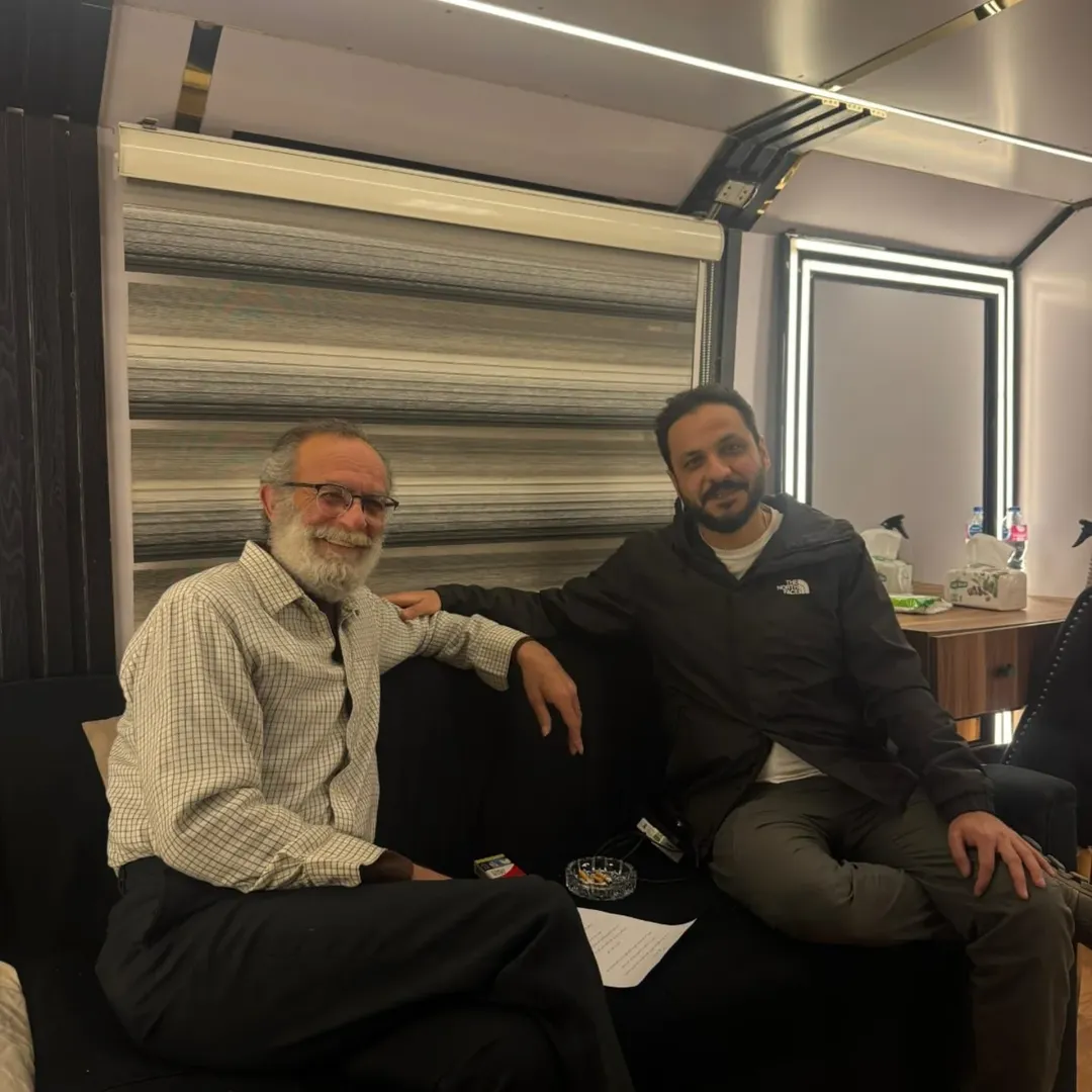 الباشا مع بيتر ميمي