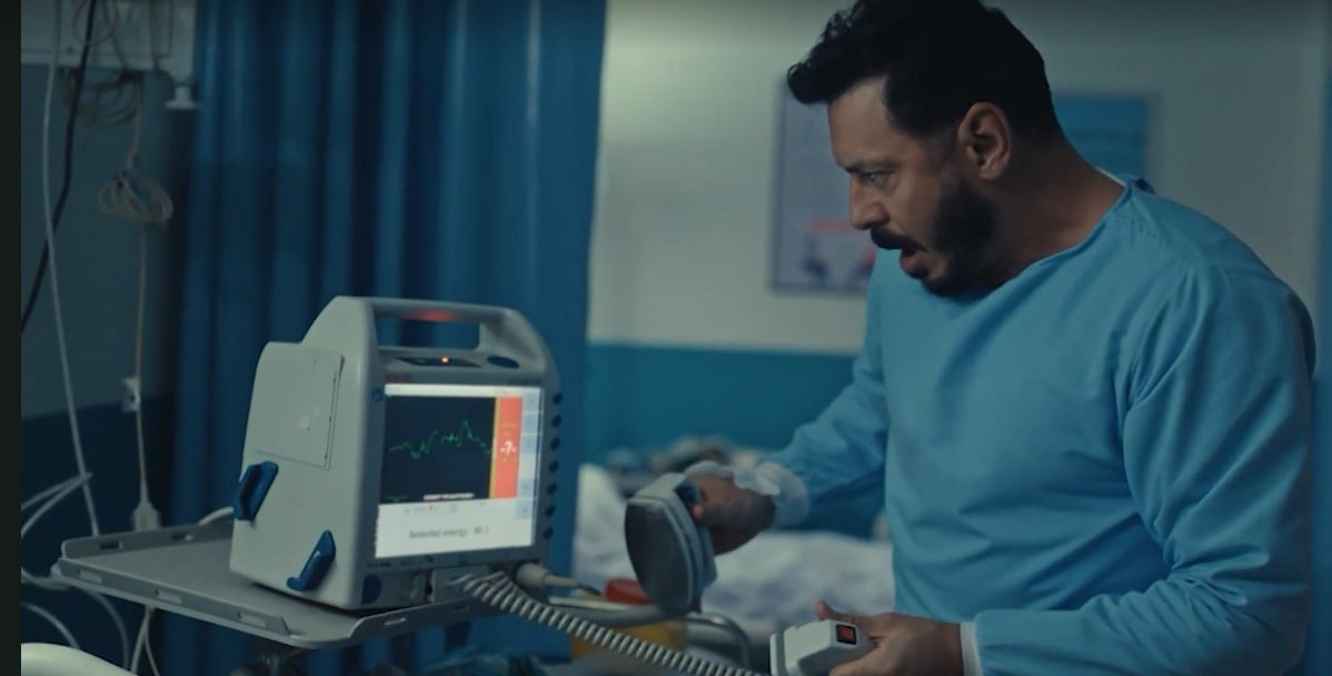 مصطفى شعبان بدور الدكتور سامح السيد