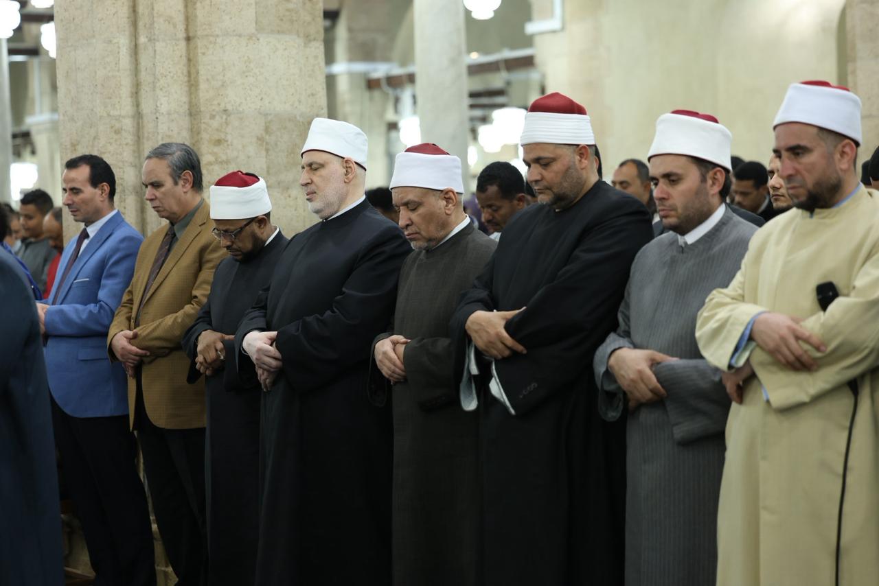 صلاة التراويح فى الجامع الأزهر