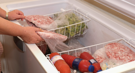 تخزين الطعام 