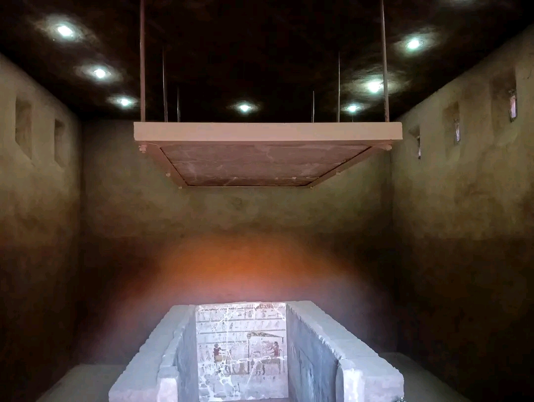 إضاءة الموقع الأثري ليلا