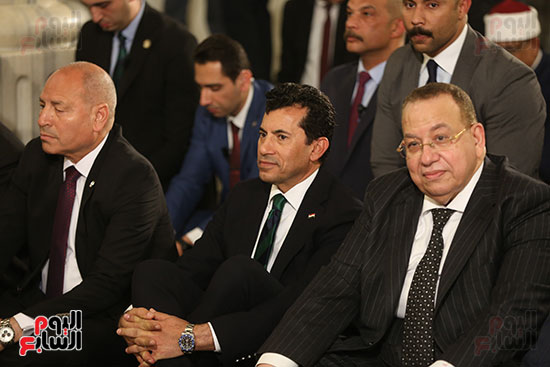 وزير الشباب والرياضة فى احتفالية ليلة النصف من شعبان