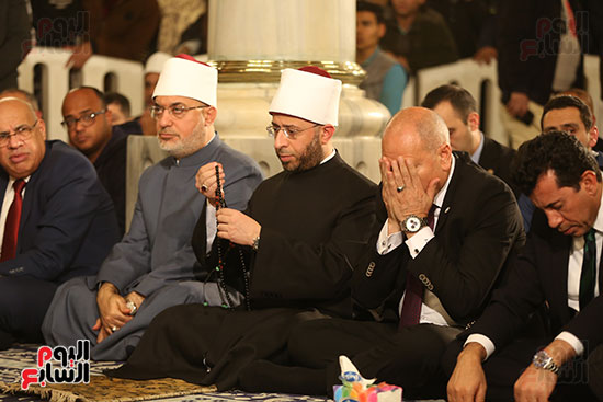 الدكتور أسامة الأزهرى وزير الأوقاف ومفتى الجمهورية الدكتور نظير عياد