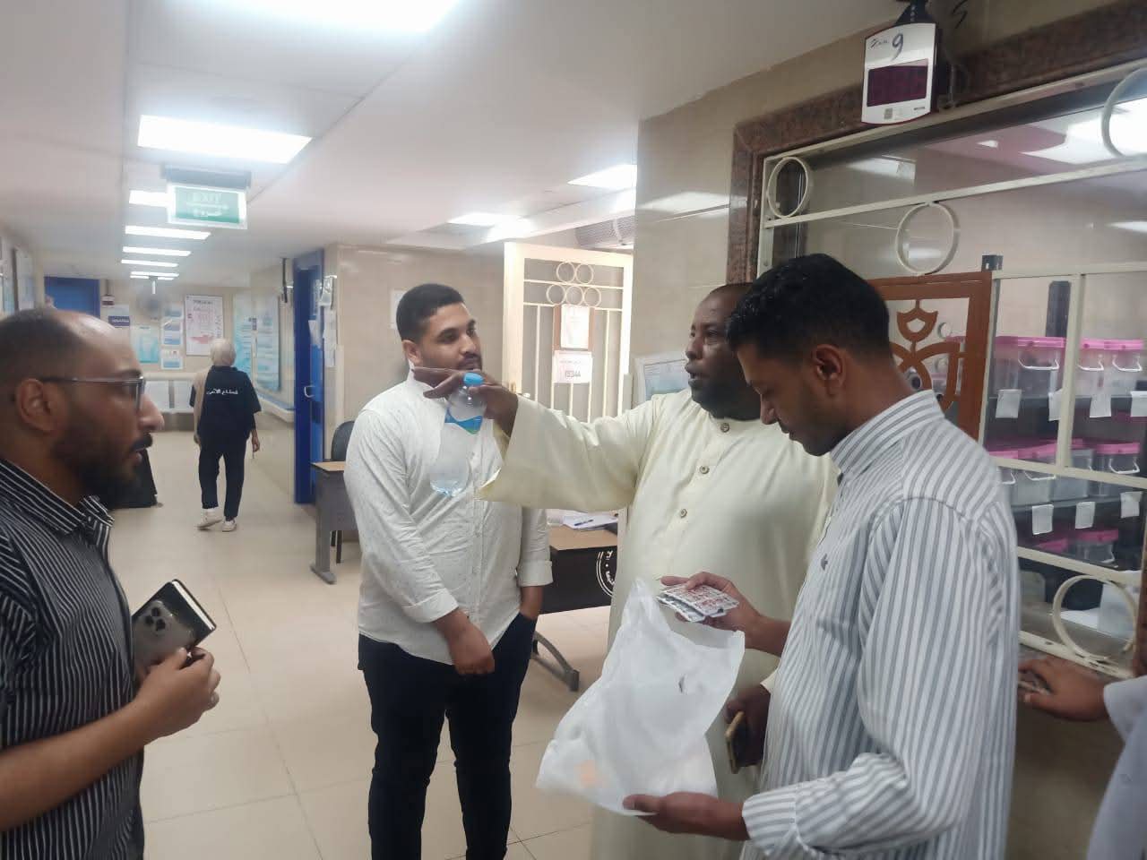 سماع اراء المنتفعين.