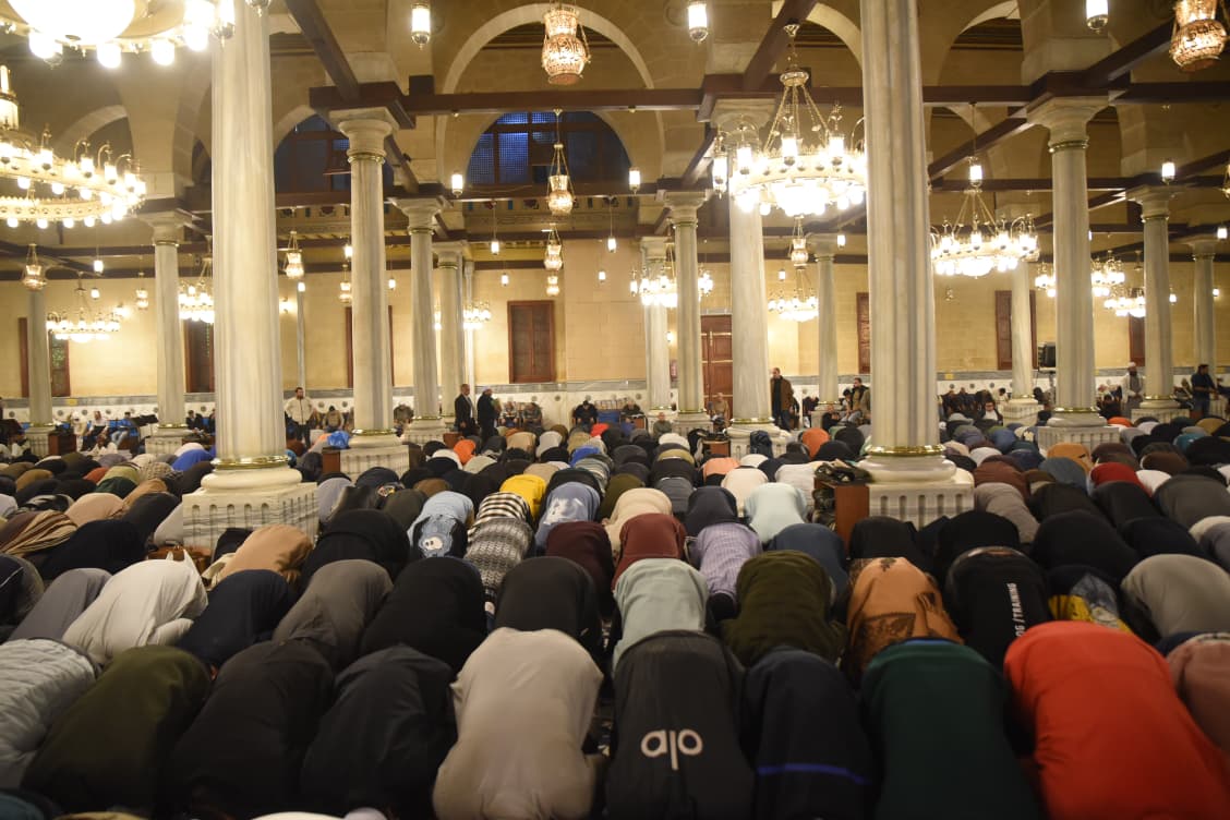 صلاة التراويح فى الحسين صلاة التراويح فى الحسين