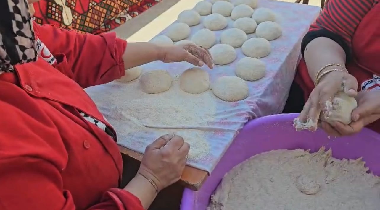 مراحل طهي الخبز مراحل طهي الخبز